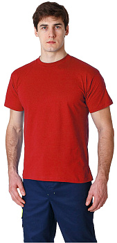Футболка (тк.Трикотаж,160), красный — купить в SIZ-ON