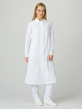 Халат женский Хаспфуд-Премиум (тк.Оптима,160), белый — купить в SIZ-ON