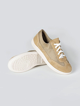 Кроссовки Лайт ПВХ бежевые — купить в SIZ-ON