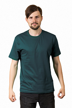 Футболка (тк.Трикотаж,160), зеленый — купить в SIZ-ON