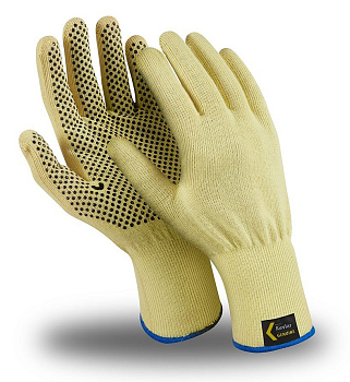 Перчатки Manipula Specialist® Арамакс Слим Грип (кевлар+ПВХ точка), MG-311 — купить в SIZ-ON