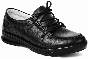 Туфли женские нат. кожа Света ПВХ ALMI (арт. 5964-07101), черный — купить в SIZ-ON