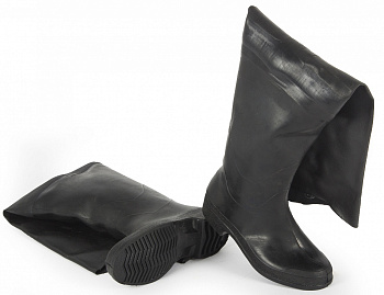 Сапоги мужские Рыбацкие резиновые, черный (арт. 174)