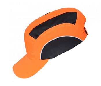 Каскетка защитная с СОП, оранжевый-черный — купить в SIZ-ON