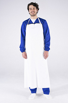 Фартук тип Б (тк.ПВХ,500), белый — купить в SIZ-ON