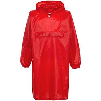 Дождевик-анорак Alatau, красный — купить в SIZ-ON