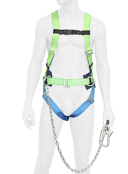 Привязь страховочная УСП 2 ГЖ с цепью 1,5м — купить в SIZ-ON