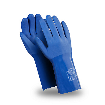 Перчатки Manipula Specialist® Шельф (интерлок+ПВХ 1,9мм), P-T-23/CG-981 — купить в SIZ-ON