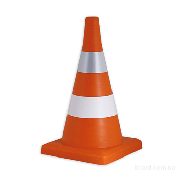 Конус сигнальный КС-2.5 с СОП+белой полосой 520 мм — купить в SIZ-ON