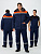 Костюм зимний Труженик-Ультра-2 IMP (тк.Смесовая,210) п/к, т.синий/оранжевый