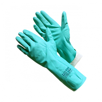 Перчатки Gward нитриловые, STF15-STR, зеленый — купить в SIZ-ON