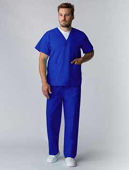 Костюм хирурга (тк.ТиСи), васильковый — купить в SIZ-ON
