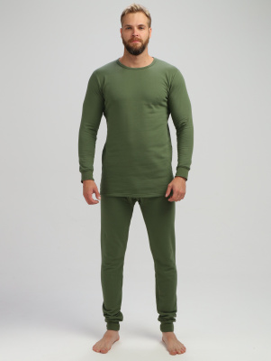 Белье нательное утепленное ProfLineBase, оливковый — купить в SIZ-ON