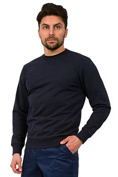 Толстовка/Джемпер с поясом (тк.Футер,240), т.синий — купить в SIZ-ON