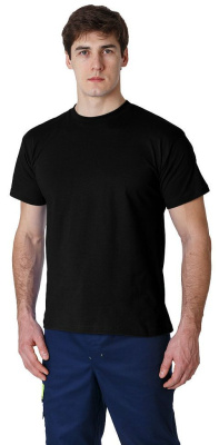 Футболка (тк.Трикотаж,160), черный — купить в SIZ-ON