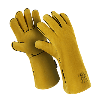 Перчатки Manipula Specialist® Флагман Фаерлайт (спилок+флис), SPL-113/TG-691 — купить в SIZ-ON