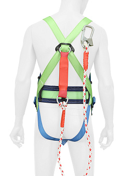 Привязь страховочная УСП 2 аВЖ с канатом 1,5м с амортизатором — купить в SIZ-ON