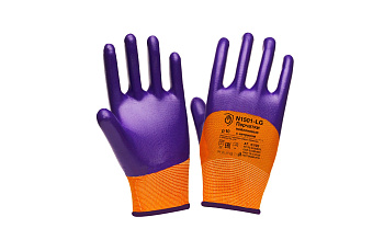 Перчатки нейлоновые с нитриловым покрытием РЧ — купить в SIZ-ON