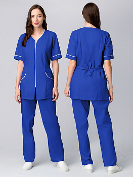 Костюм женский Вера (тк.ТиСи), васильковый — купить в SIZ-ON