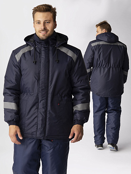 Куртка зимняя Урбанкор СОП (тк.Оксфорд), т.синий — купить в SIZ-ON