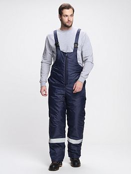 Полукомбинезон зимний Стандарт СОП (тк.Оксфорд), т.синий — купить в SIZ-ON