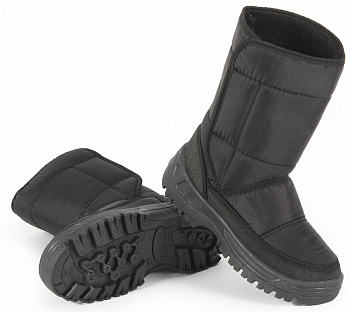 Сапоги женские Дутые Аляска ПВХ (арт.12-51-5), черный — купить в SIZ-ON