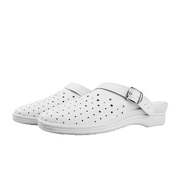 Сабо женские иск.кожа ПВХ (арт. 4-12-2), белый — купить в SIZ-ON