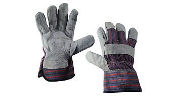 Перчатки спилковые комбинированные — купить в SIZ-ON