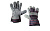 Перчатки спилковые комбинированные