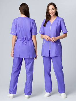 Костюм женский Вера (тк.ТиСи), сиреневый — купить в SIZ-ON