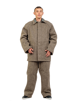 Костюм суконный с ОП-пропиткой (тк.Сукно,760), серый