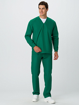 Костюм мужской Хаспфуд-База (тк.ТиСи,120), т.зеленый — купить в SIZ-ON
