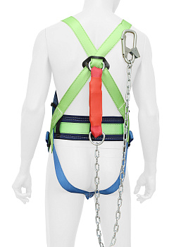 Привязь страховочная УСП 2 аГЖ с цепью 1,5м с амортизатором — купить в SIZ-ON