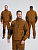 Куртка ProfLineSpecialist (тк.РипСтоп,240), коричневый/черный