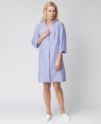 Халат женский Лира (тк.ТиСи), сиреневый — купить в SIZ-ON