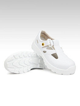 Полуботинки Патриот ESD КП ПУ ALMI (арт.80302-3-2-203586), белый — купить в SIZ-ON