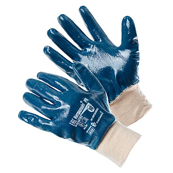 Перчатки АМПАРО™ Нитролайт РП (хлопок/интерлок+нитрил), 448585 — купить в SIZ-ON