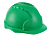 Каска защитная с вентиляцией (с храповиком), зеленая
